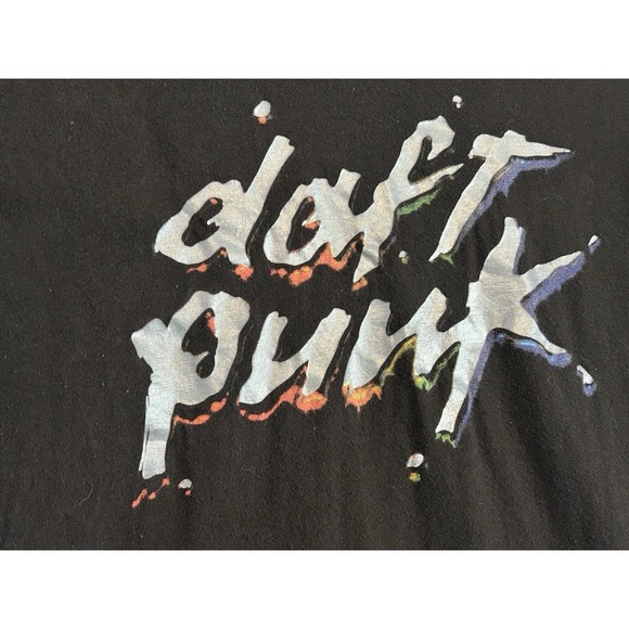 Daft Punk Foil Discovery Era Tour T-Shirt Sz Small Collector Vintage - Picture 4 of 11